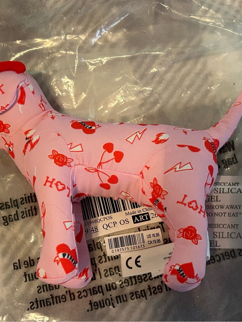 PINK Victoria's Secret limited edition collectible plush dogs - Picture 8 of 11
